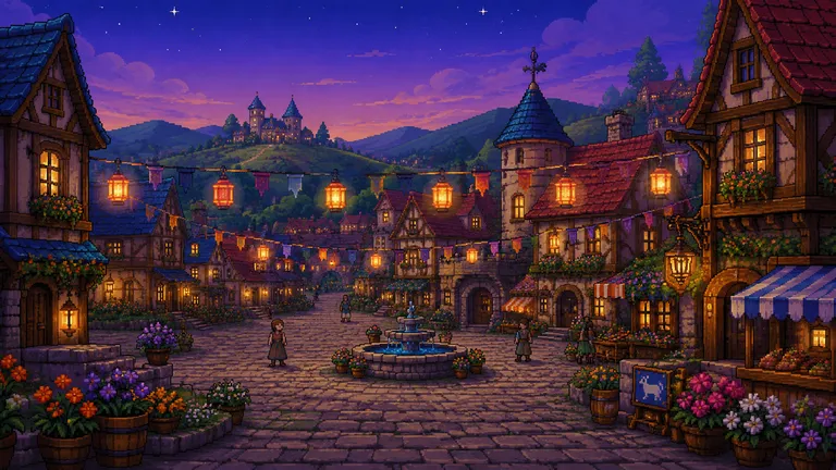 Gigue Pixel du Village Étoilé 